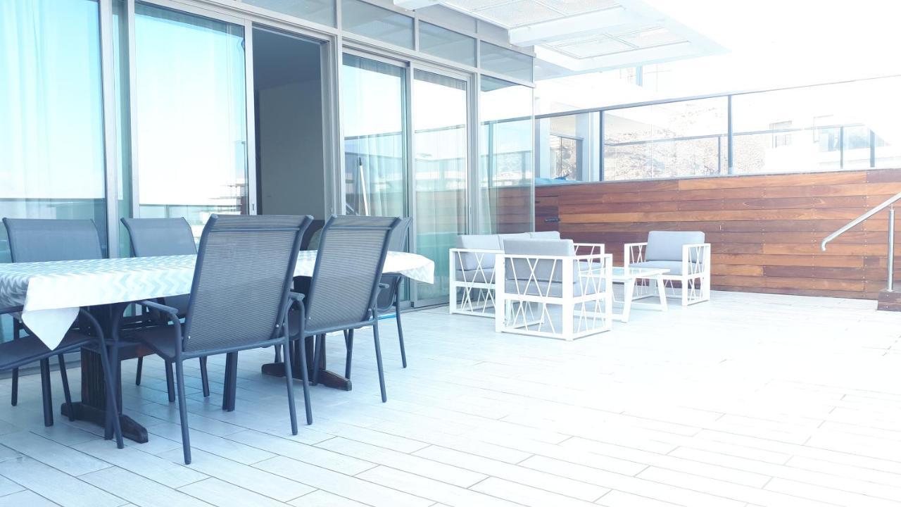 Stunning Penthouse With Sea Views And Private Heated Pool Appartement Eilat Buitenkant foto